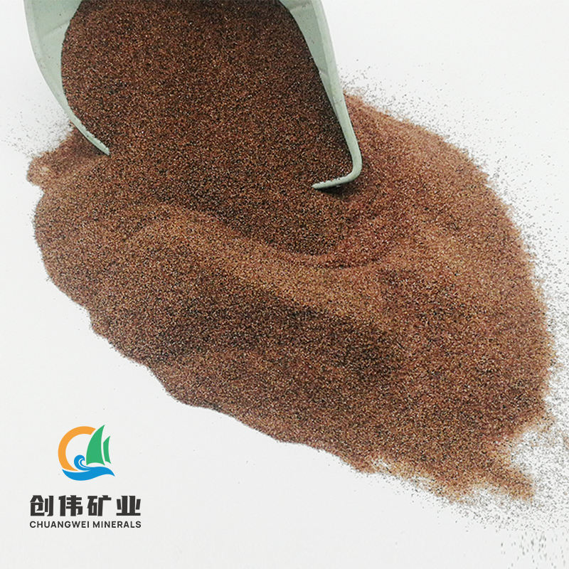 Sand Blasting Grit Garnet 80 Mesh Garnet Sand Red Garnet Sand Blasting