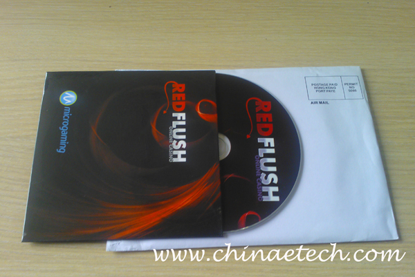 CD-диски с играми для онлайн-казино