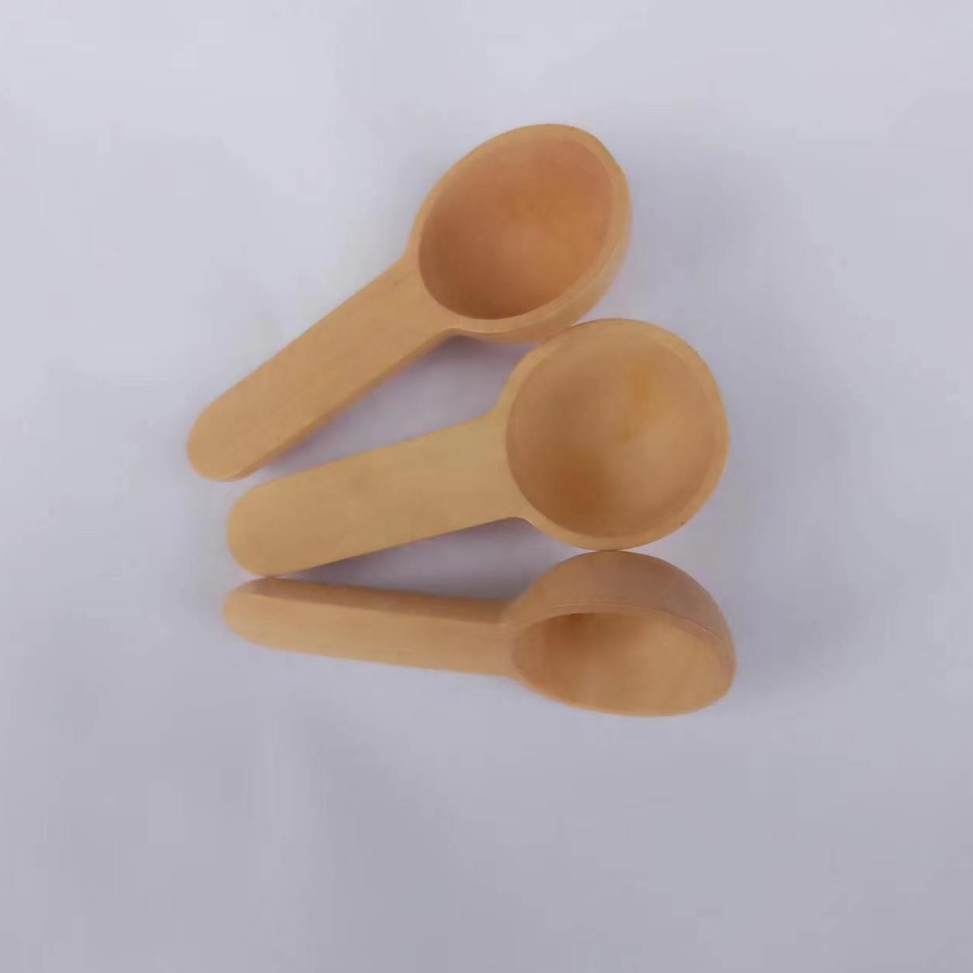 10/ 15 Ml Wooden Measuring Round Spoon