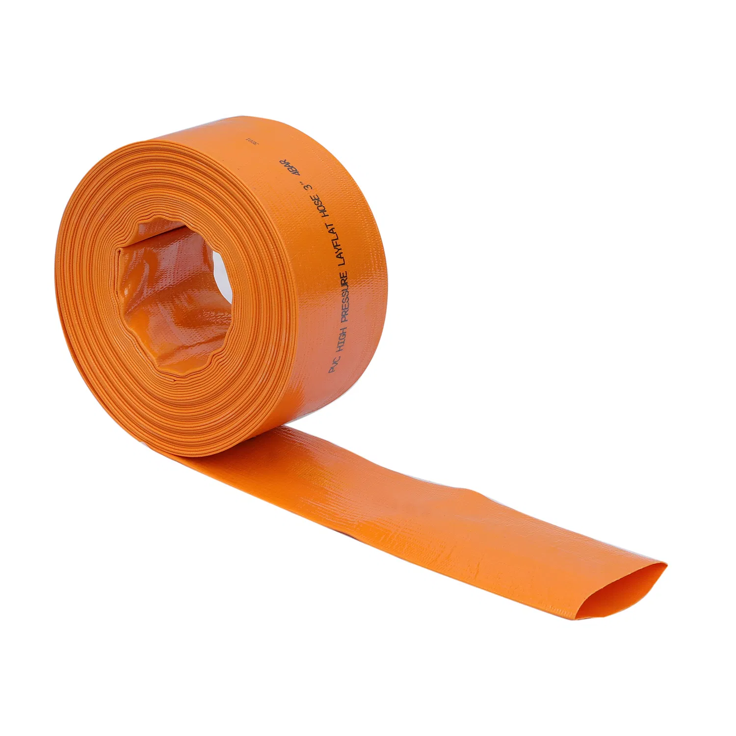 4 Bar Pressure Agricultural PVC PE Rubber Layflat Irrigation Hose