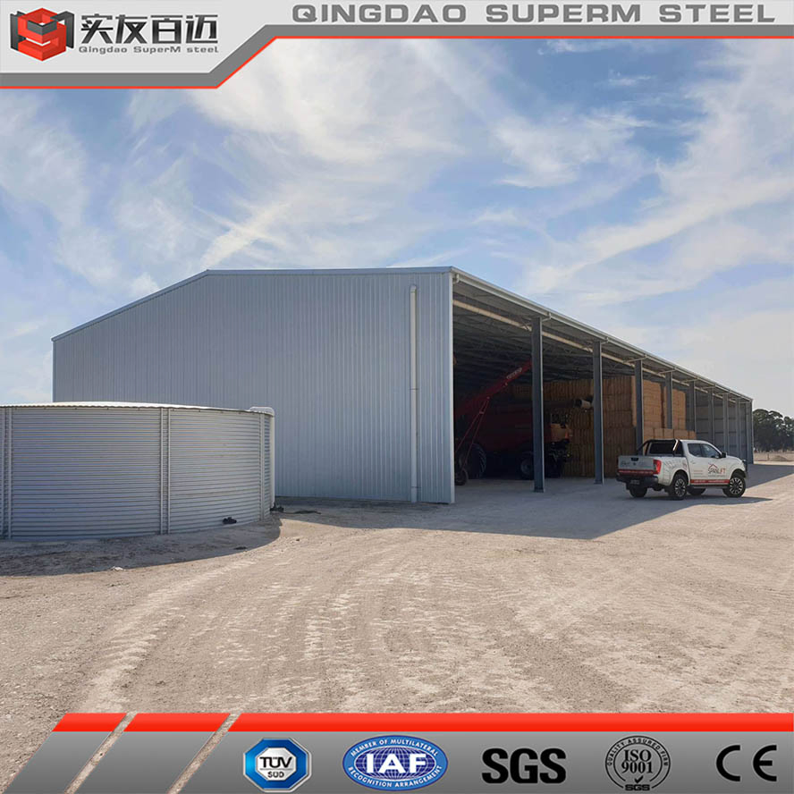 Cheap Prefabricated Steel Structure Building Metal Frame Storage Sheds