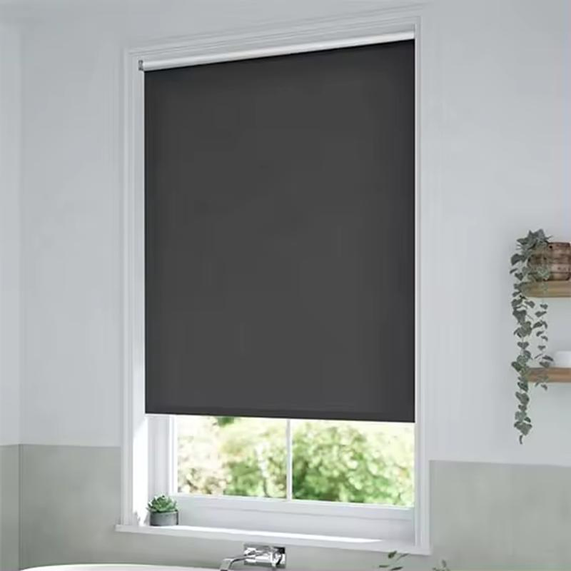 Roller Smart Blinds Window Linen Blackout Shades Remote Curtain