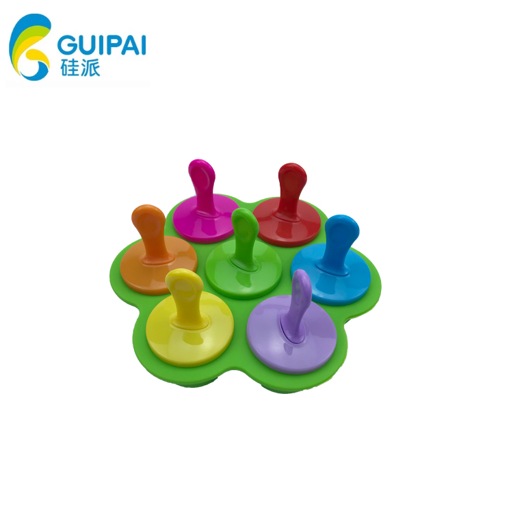 Silicone Ice Cream Pop Mold Silicone Popsicle Molds Mould Maker Cake Kitchenware