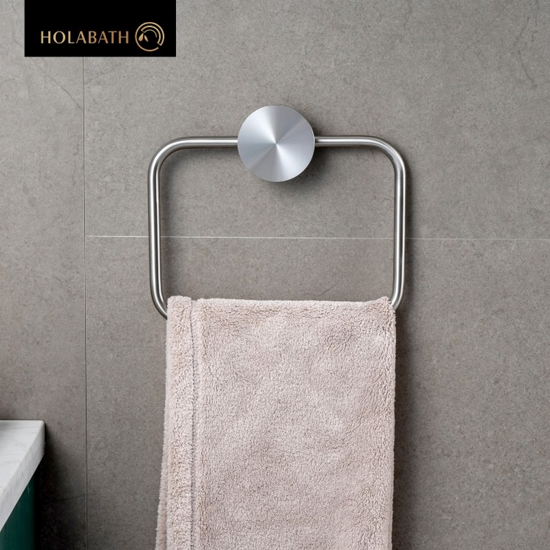 Настенное кольцо для полотенца из нержавеющей стали