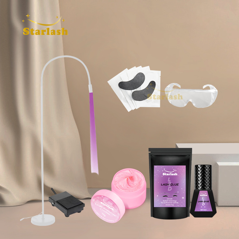 UV Lash Extension Set UV Glue Remover Lamp