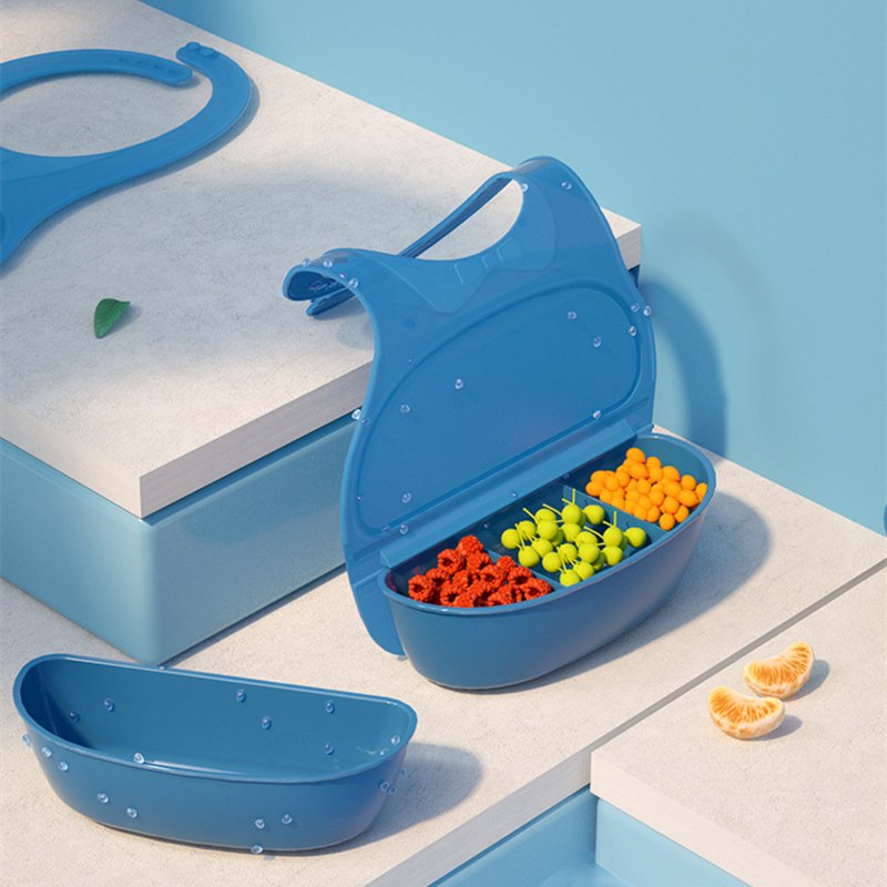 Factory Supply Attractive Price Plate Set Baby Wholesale Silicone Detachable Baby Bib