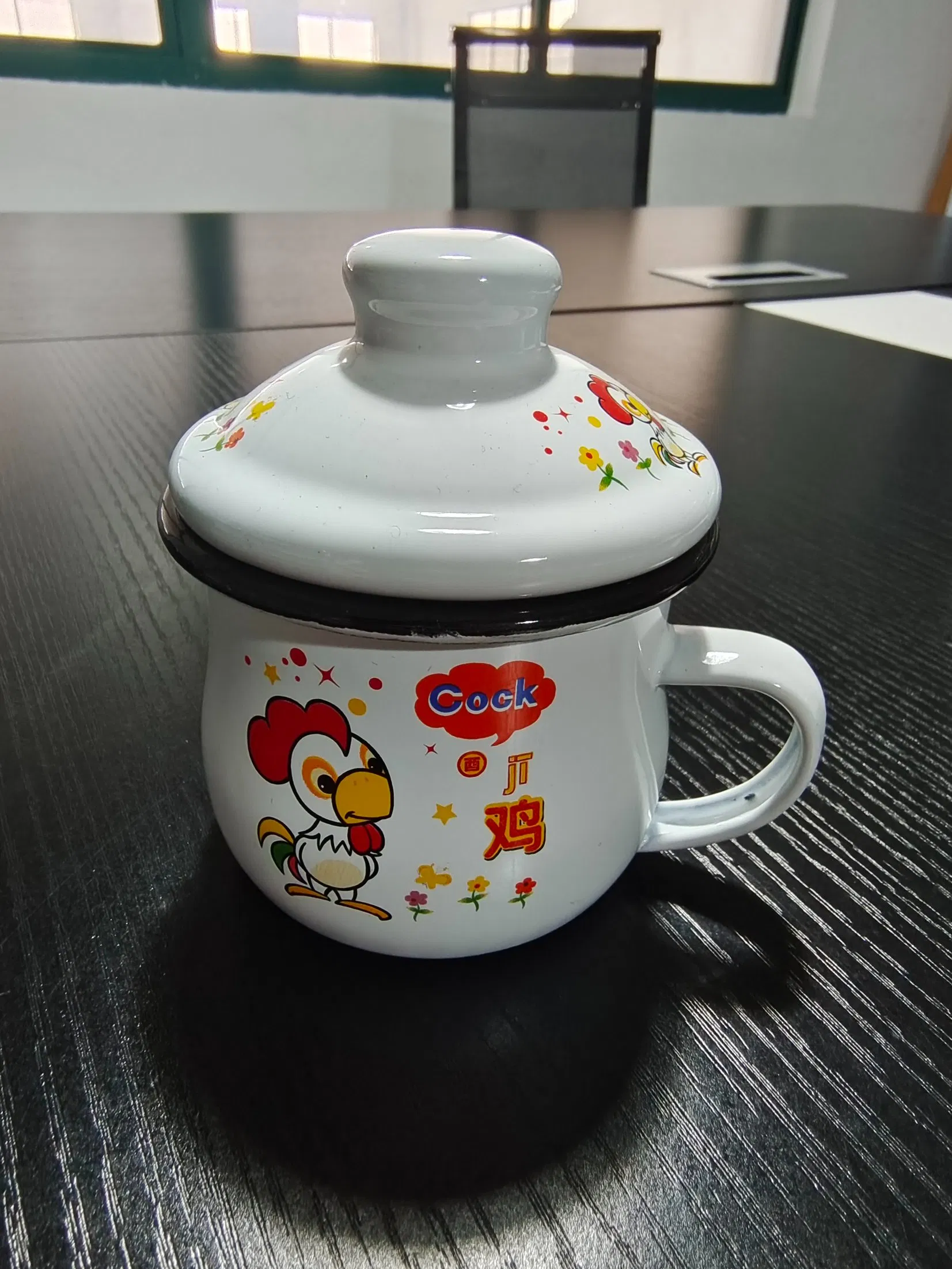 Bellied Mug with Lid, Lid Coffee Mug, Lid Enamel Bellied Mug, Gift Mug, Couples Mugs with Lid