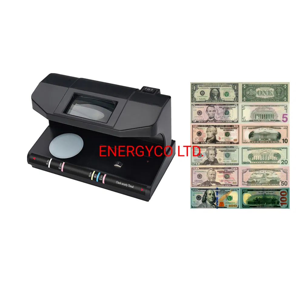 Portable Mini Counterfeit Fake Money Bill Detector Machine