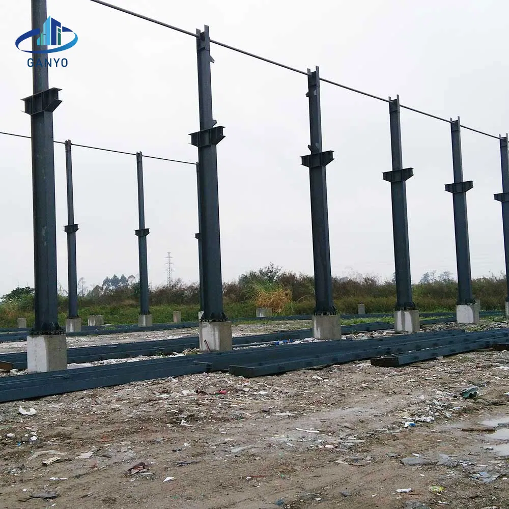 H Column and Beams Steel Structure Design Building Materials Constrution Project