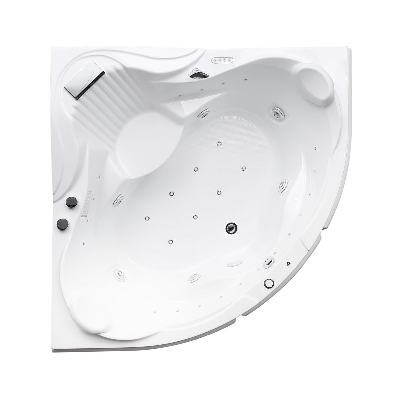 Массажная ванна с гидромассажем и подсветкой