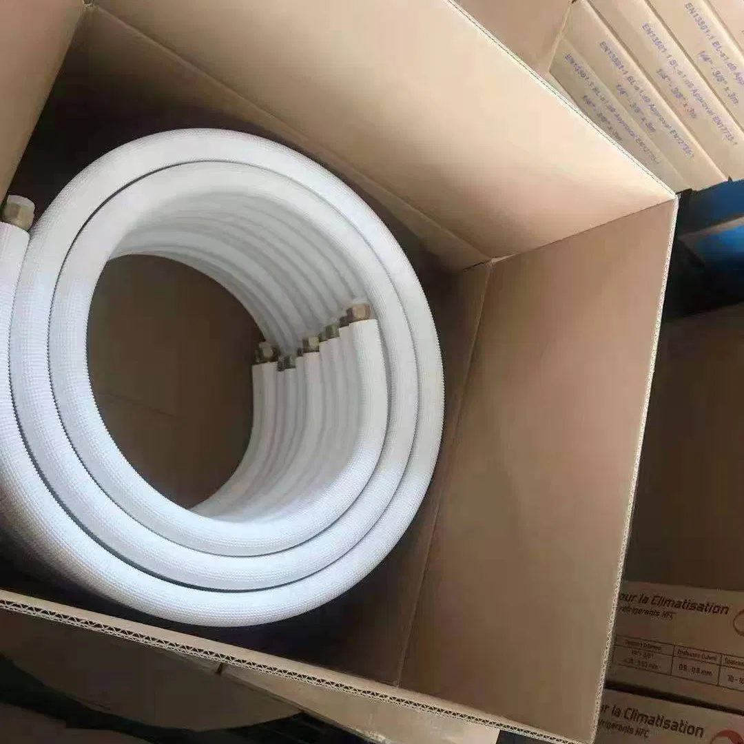 1/4 1/2 Split Air Condition A/C Connecting Copper with PE Foam Pipe/Tube