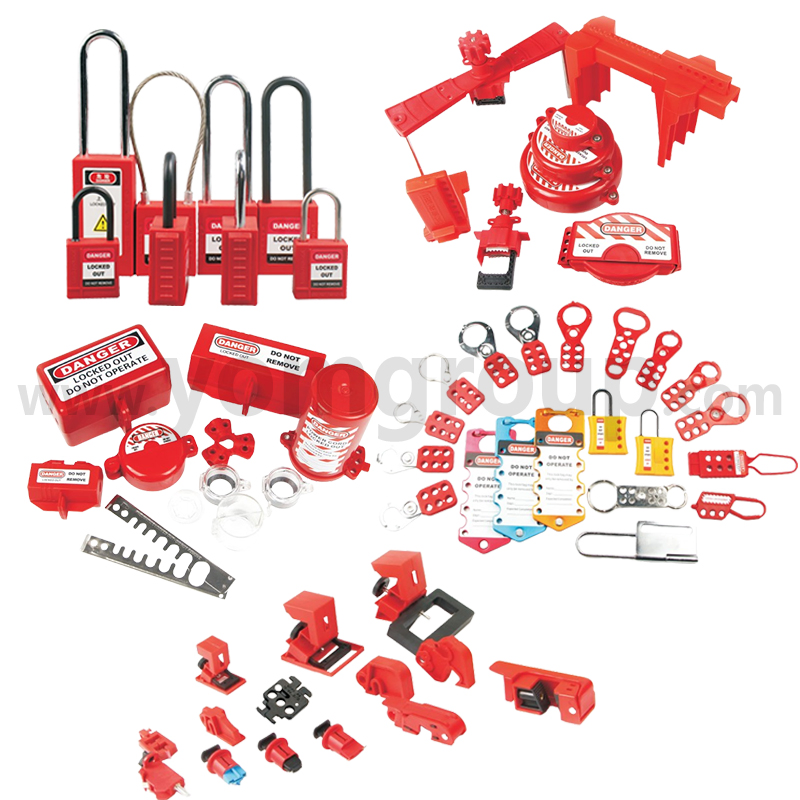 Hot Selling 3mm/6mm Jaw Diameter Nylon Safety Lockout Hasp