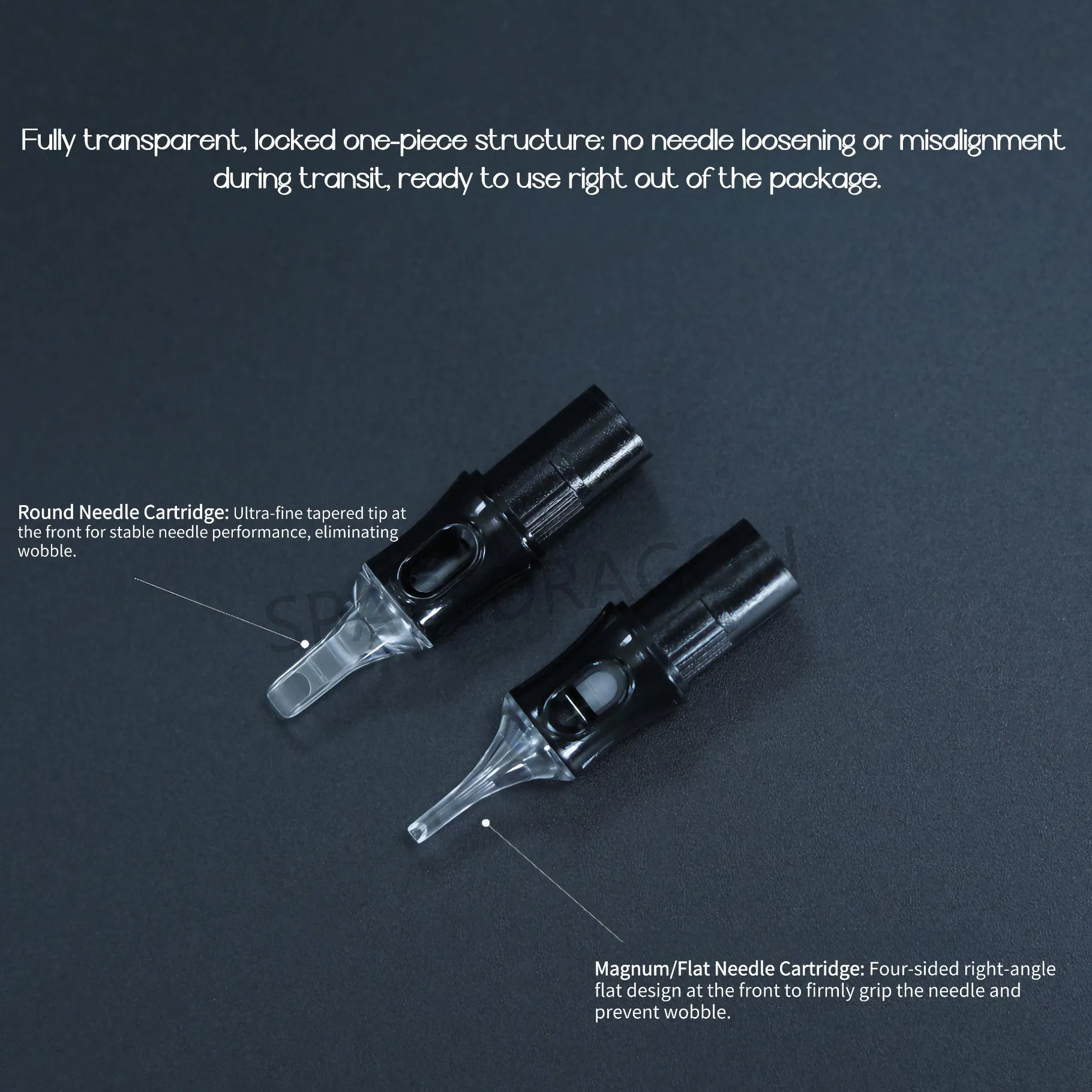 Factory OEM/ODM Sterilized Sterile 316L Stainless Steel Tattoo Cartridge Needles Custom Logo Disposable Rl/RS/RM/Cm/M1 Round Liner//Shader/Magnum Tattoo Needle
