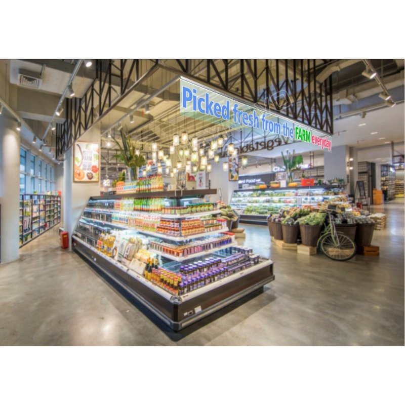 Indoor LED Transparent Glass Display Screen for Shop Window Digital Signage