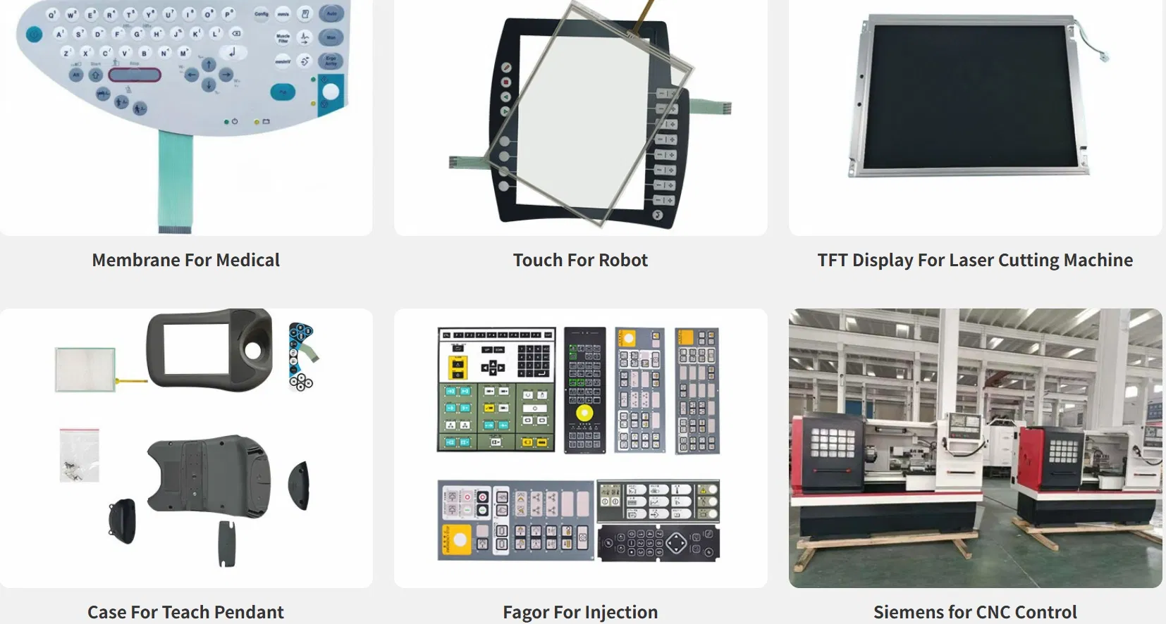 High-Quality Fagor 8035, 8036, 8037 Control Keyboard for CNC