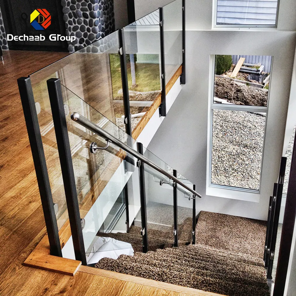 Sample Provided Glass Railing with Over 5 Year Warranty