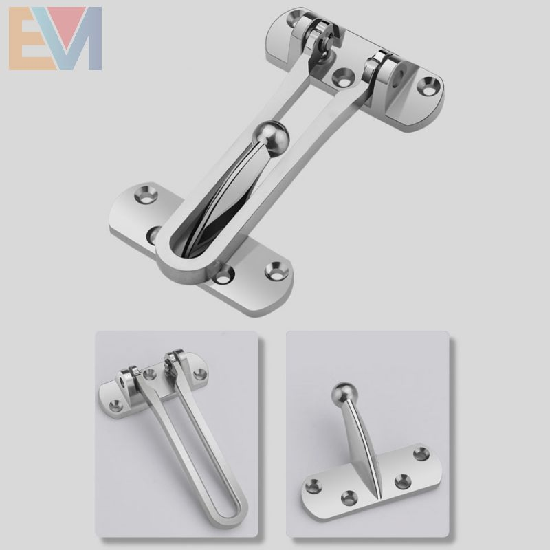Heavy-Duty Stainless Steel Security Door Guard for Ultimate Protection