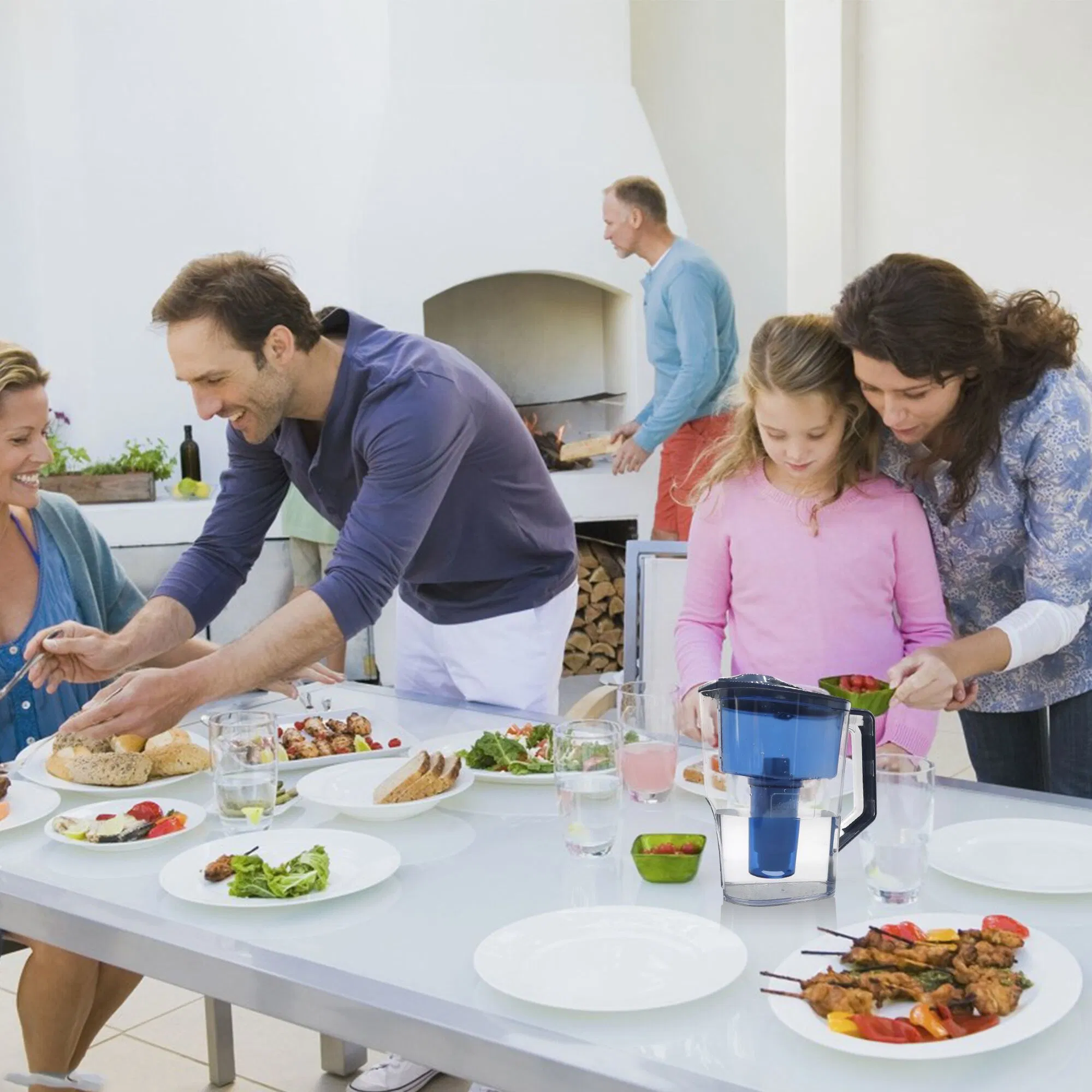 Dietary Supplement 2.5L Alkaline Water Filter Pitcher