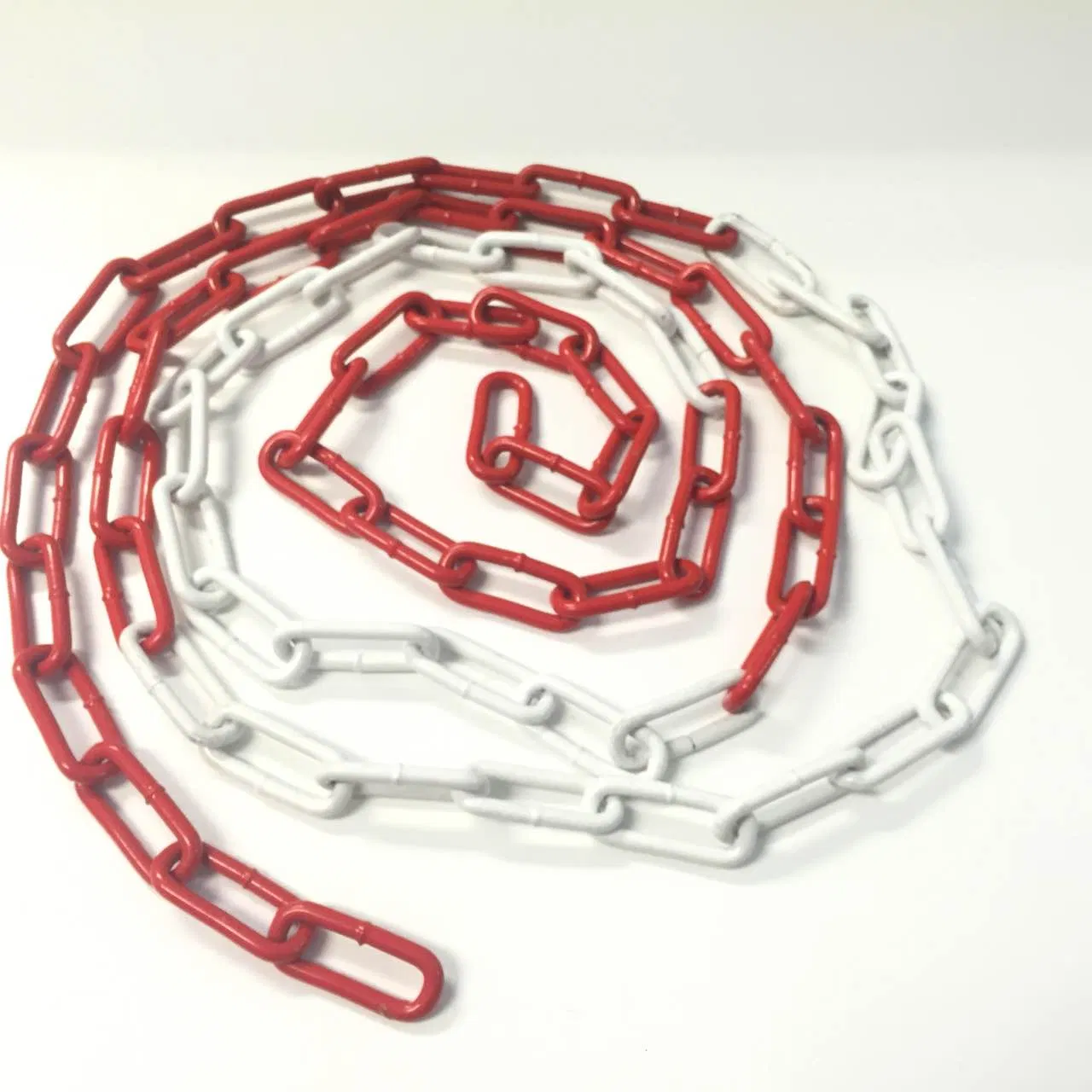 Powder Coated Colorful Red and White Decorative Chain