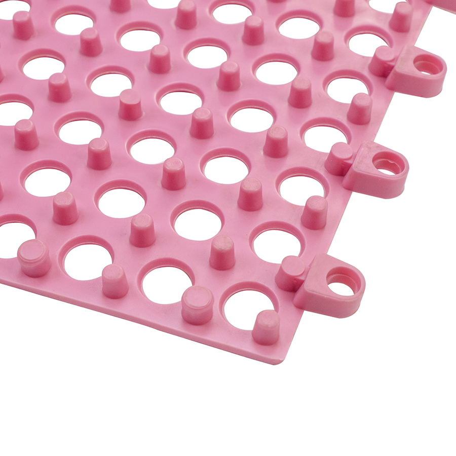 Eco-Friendly PVC Indoor Non-Slip Interlocking Floor Mat for Drainage