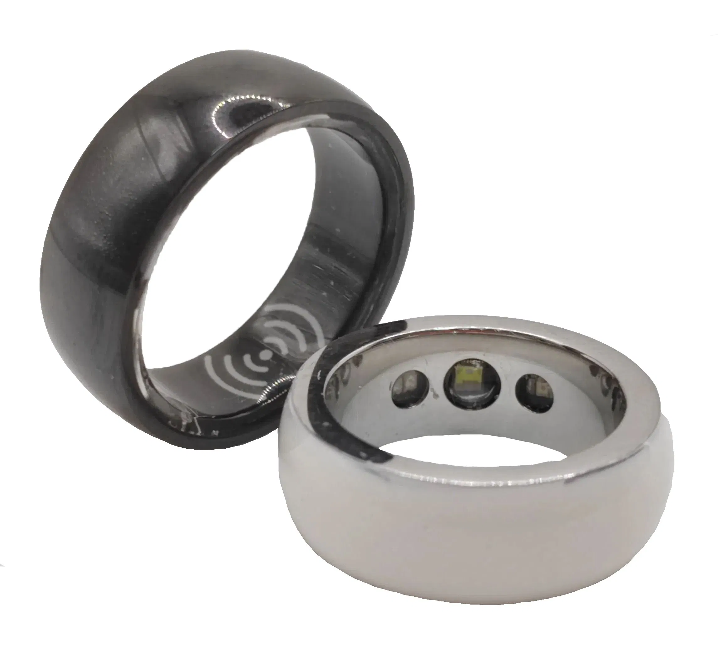 Pensvox Smart Ring Health Monitoring Bluetooth Wireless Ring for Wireless Charging Case with Smart Phones