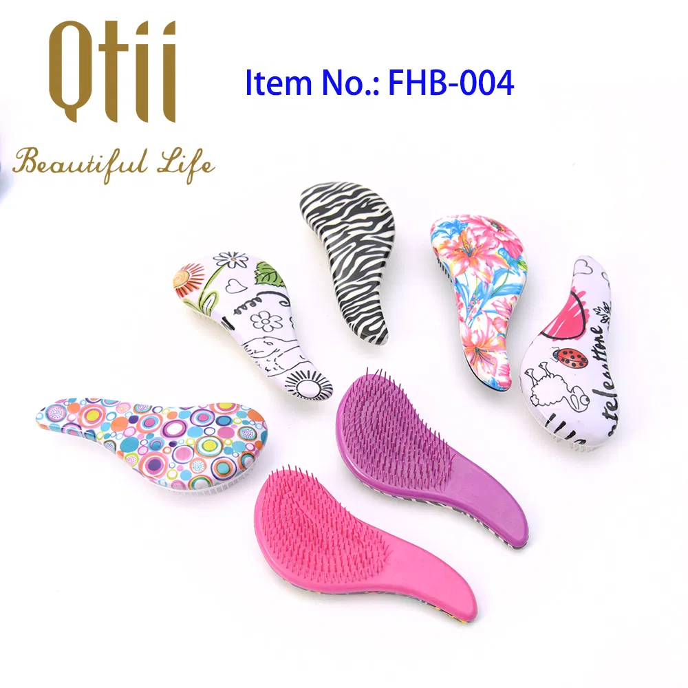 Расческа для волос с изогнутыми зубьями QTII