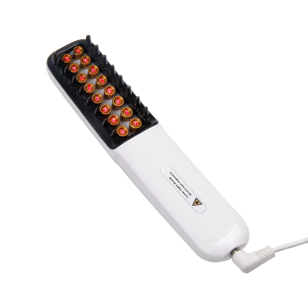 Home Use 650 Nm Diode Laser Hair Massager Hair Growth Brush