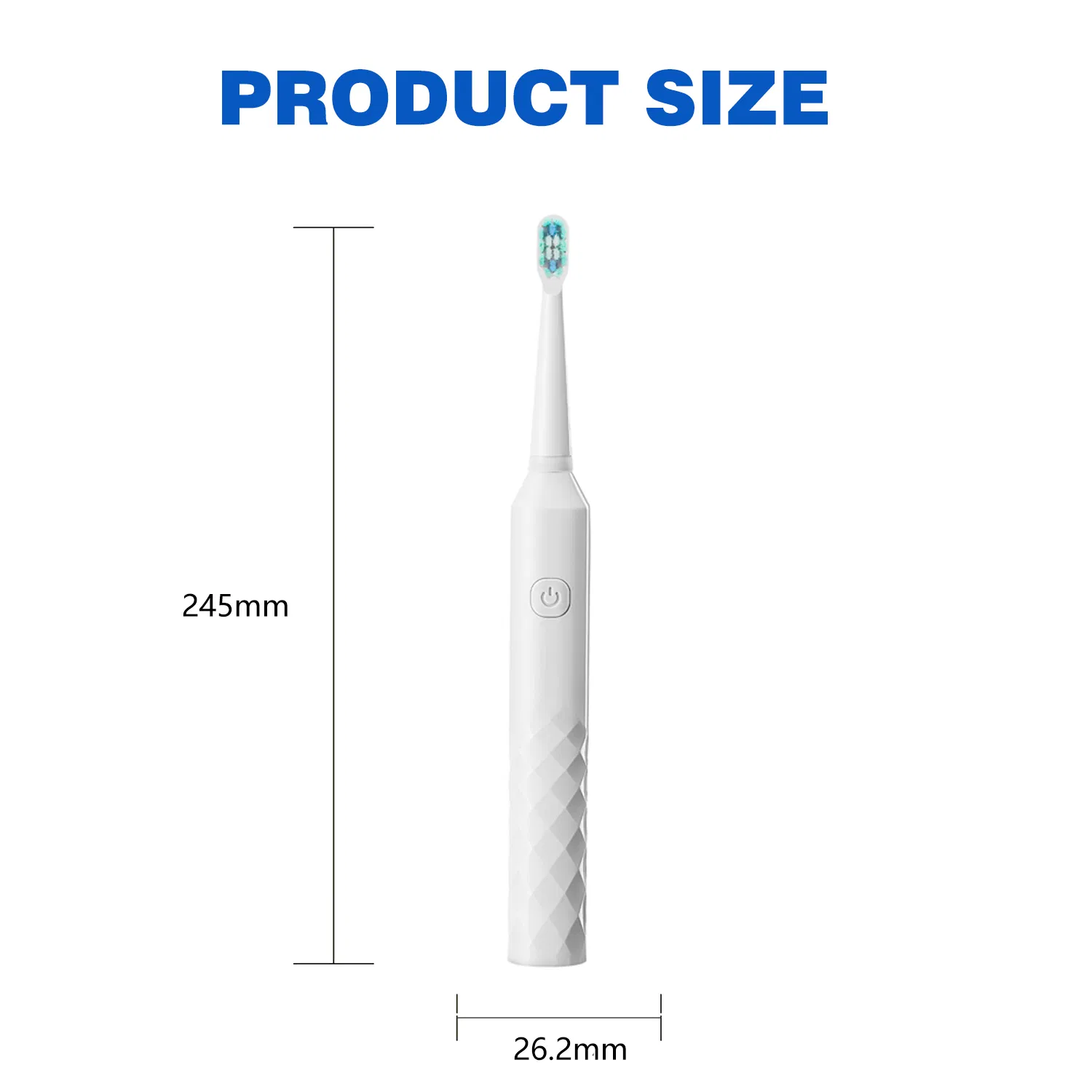 Professional Oral Care Factory Automatic Vibrate Sonic Electric Battery Powered Toothbrush