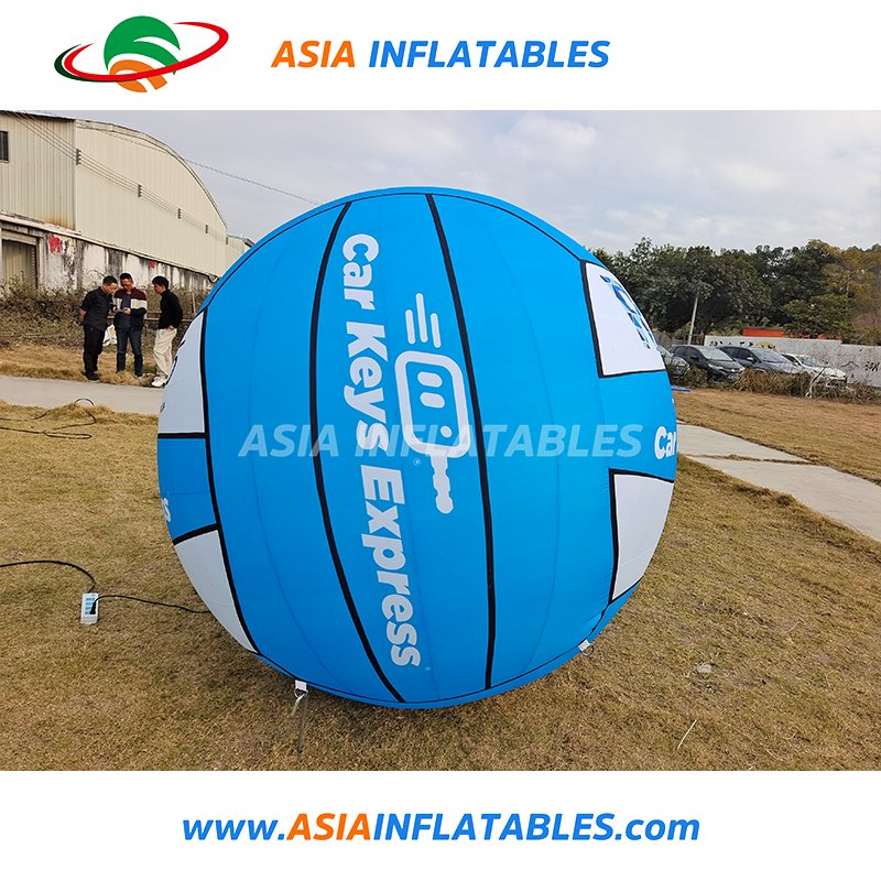 Giant Inflatable Volleyball with Printing, Airsealed Inflatable Volleyball Beach Ball for Outdoor