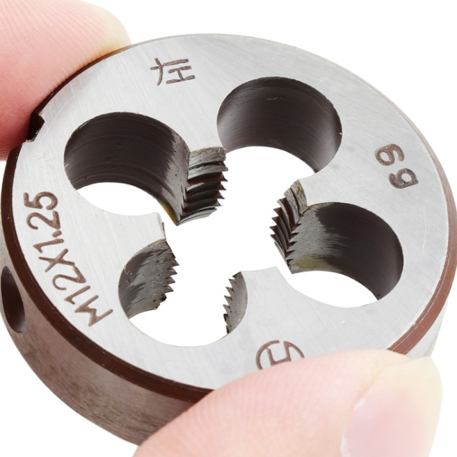 Плашка круглая левая M12*1.25-L, HSS-E