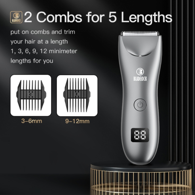 Ultra-Quiet Comfortable Efficient Durable Men's Body Hair Trimmer