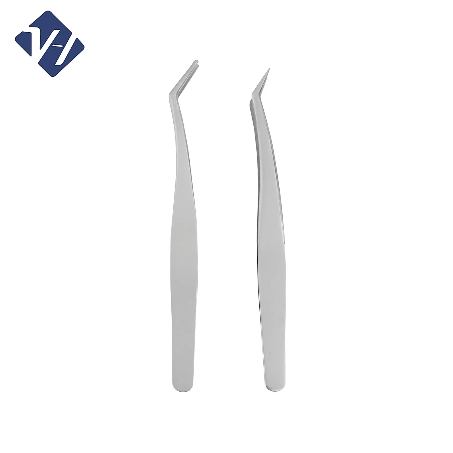 Professional False Eyelash Tweezers Fine Tip Accurate Extension Makeup Tools Beauty Salon