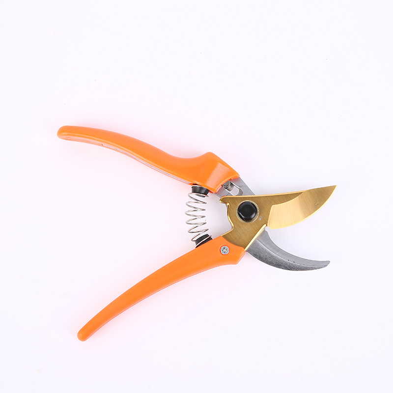 Premium Spring Loaded Bypass Pruning Shears Garden Secateurs for Orchard & Flower Care