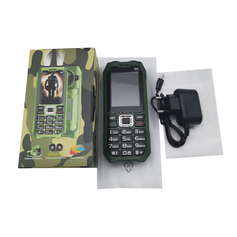 4 SIM Card Senior GSM Mobile Rugged Phone/Feature Phone with Camera/FM