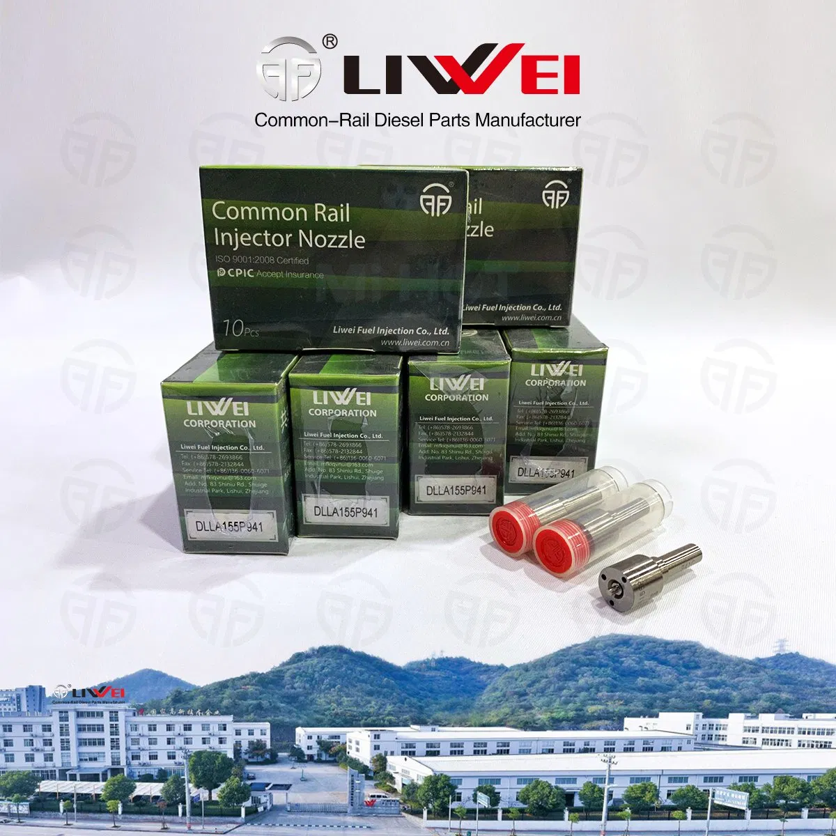 Liwei Common Rail Diesel Nozzle DLLA145P870