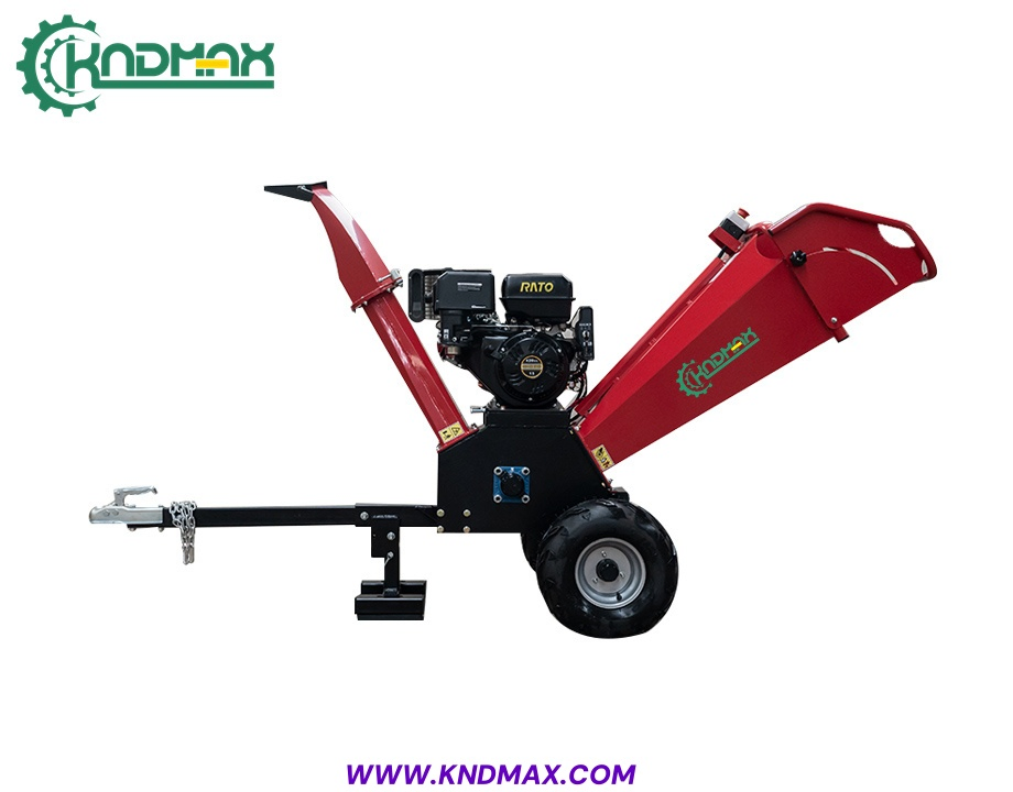 Бензиновый измельчитель древесины 15 л.с. с барабаном 12 см