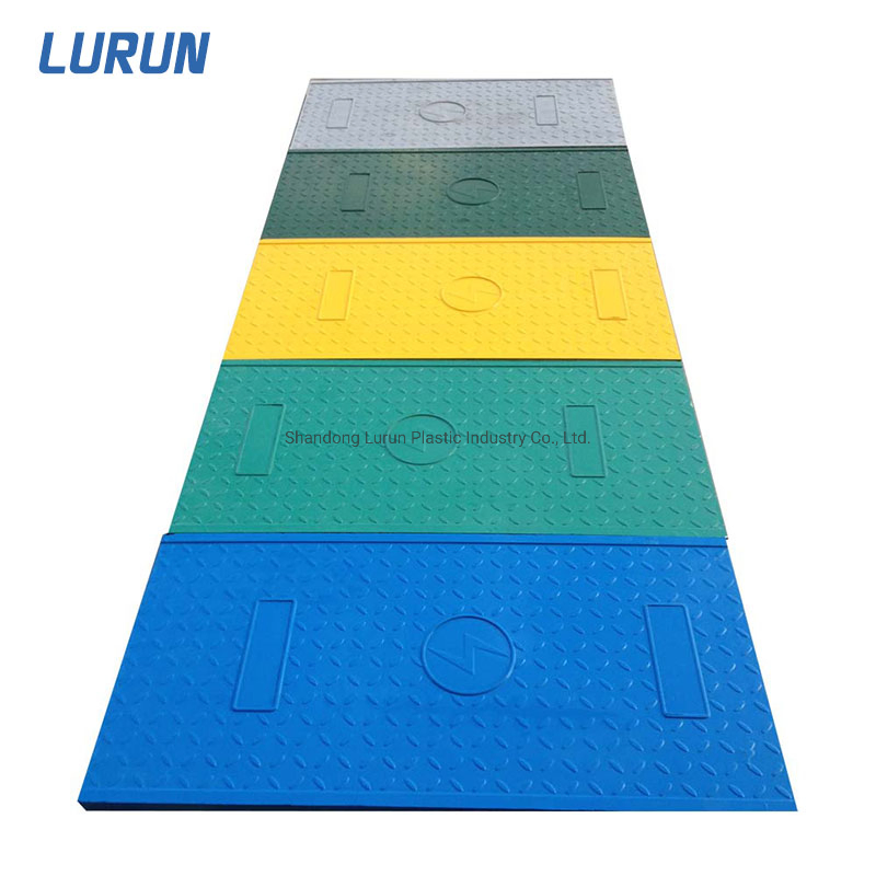 China Wholesales FRP Trench Cover Lu Run Composite Material Fiberglass/Plastic/Resin/BMC/SMC/FRP Trench Cover Price for Cable