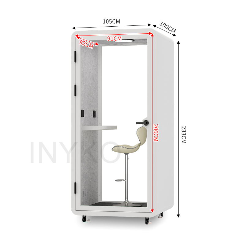 Premium Soundproof Booth for Office Sleeping Meeting Pod Home and Office Serenity