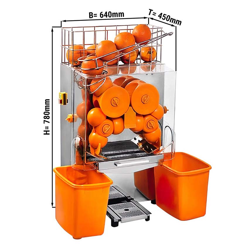 Industrial Stainless Steel Orange Juicer Extractor Auto Feed Lemon Juice Making Machine Opet20