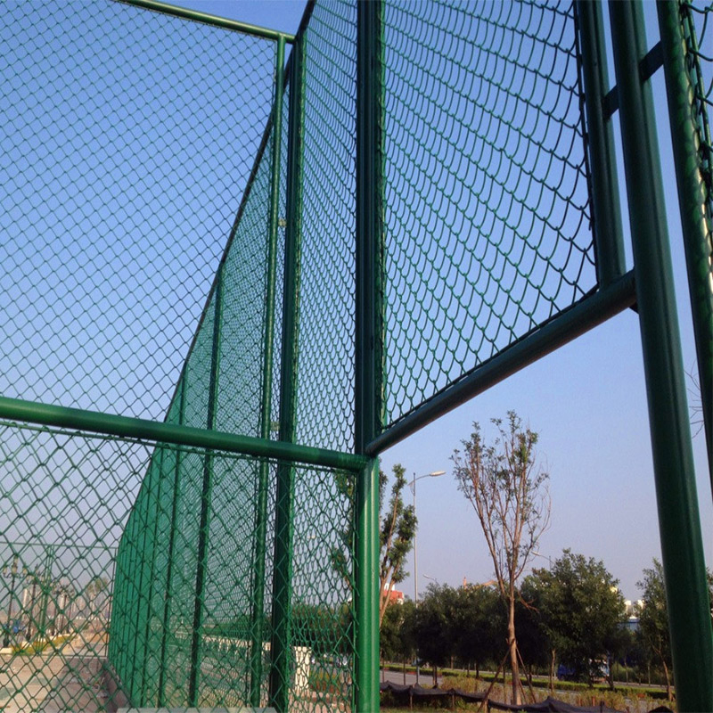 Plastic Coated Football Field Safety Isolation Protective Net Sports Training Ground Fencing