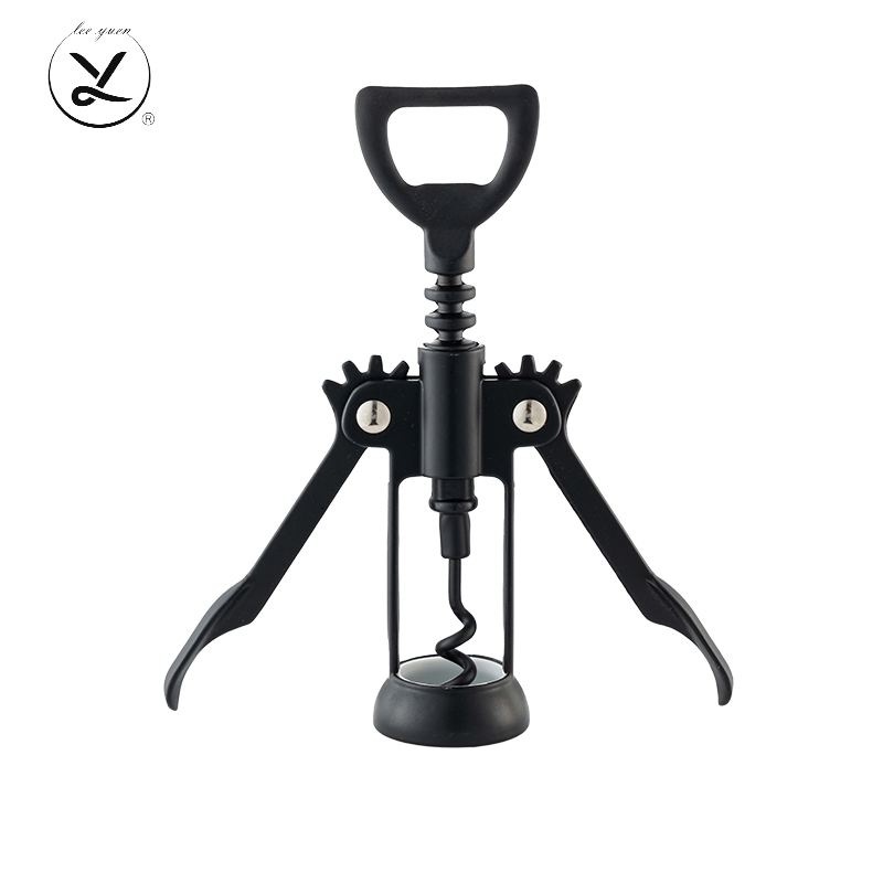 Custom Logo Professional Bar Tool Cork Puller Waiter's Corkscrew Wine Bottle Opener Wine Corkscrew