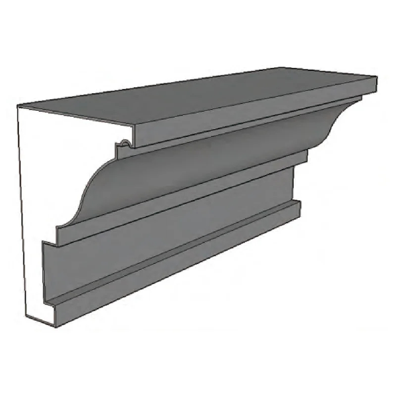 Ornate EPS Foam Cornice Design for Elegant Living Room and Bedroom Ceiling Enhancement and Beauty