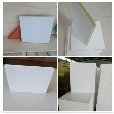 Soundproof Suspended Fiberglass Ceiling Fireproof Construction Material for Public Areas