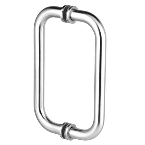 304 Stainless Steel Double Side Interior Back to Back Door Pull Handle for Glass Door