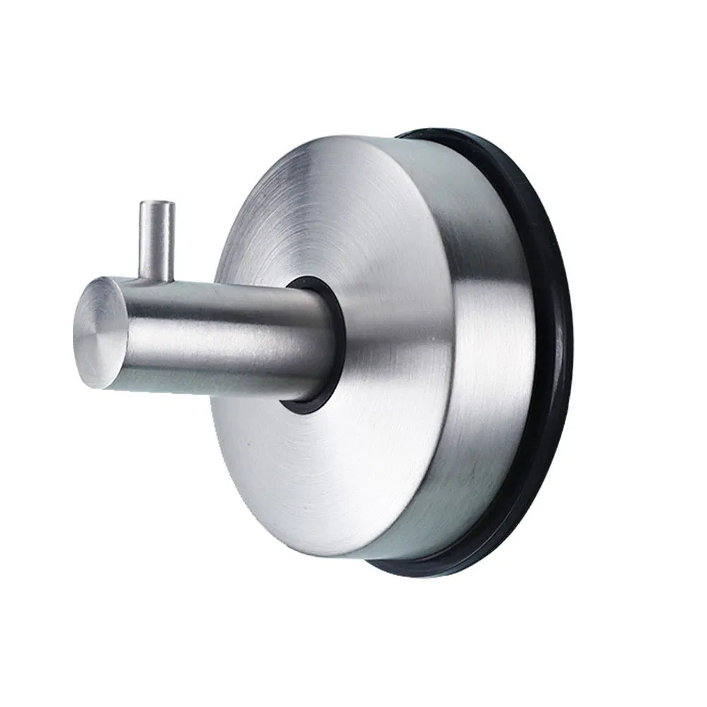 304 Stainless Steel Bathroom Vacuum Suction Cup Shower Rube Hooks