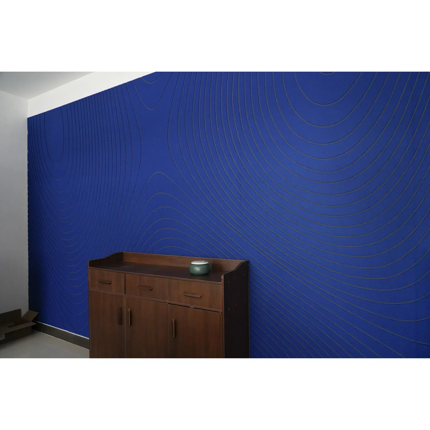Fire Resistance 12mm Felt Panel Composition Polyester Fiber Acoustic Panel for Commercial Building
