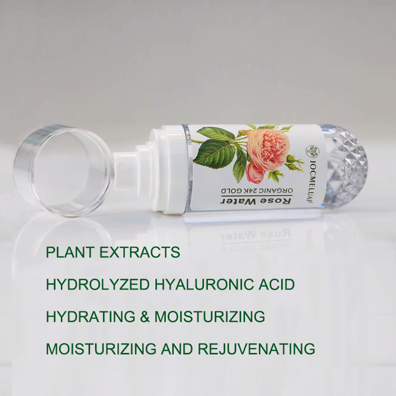 Private Label OEM/ODM Moisturizing Skin Care Skincare Natural Organic Pure Rose Water Facial Mist Face Toner Spray for Face