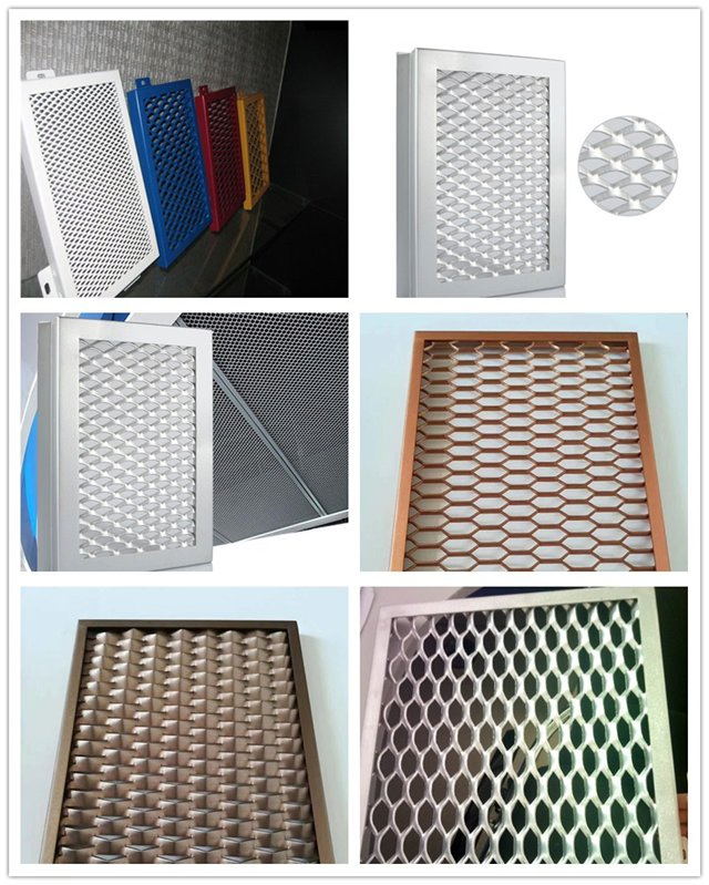 Diamond Aluminum Sheet Expanded Metal Mesh