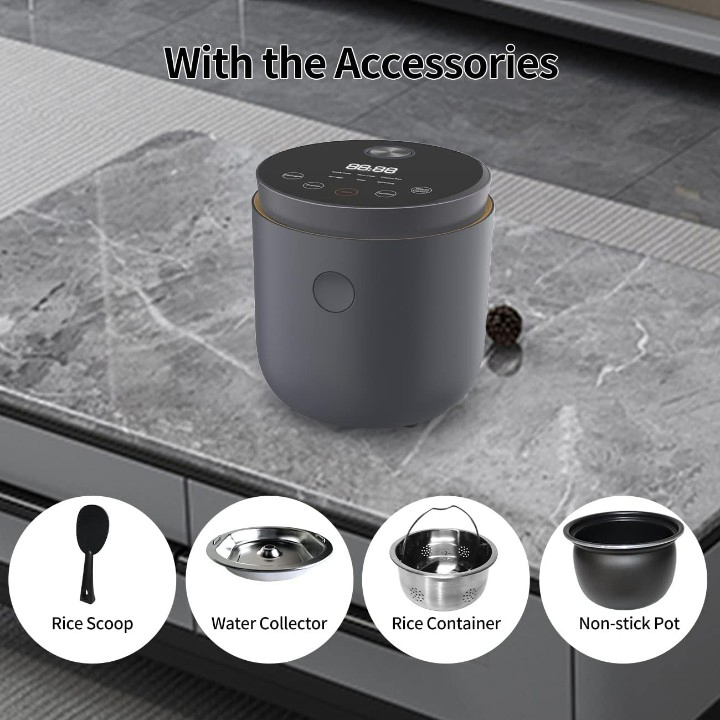 High Quality ODM Customized Wholesale Kitchen Food 2 Cup Rice Cooker