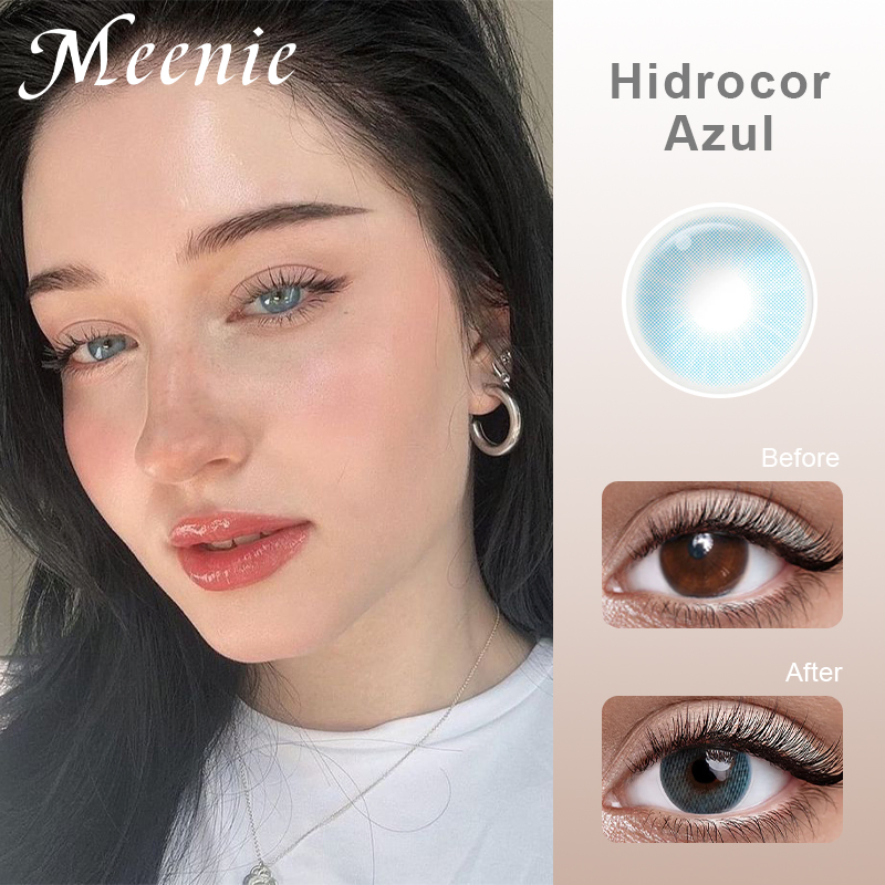 Meenie Good Quality and Cheap Price Beautiful Color Contact Lenses From Factory / Can OEM